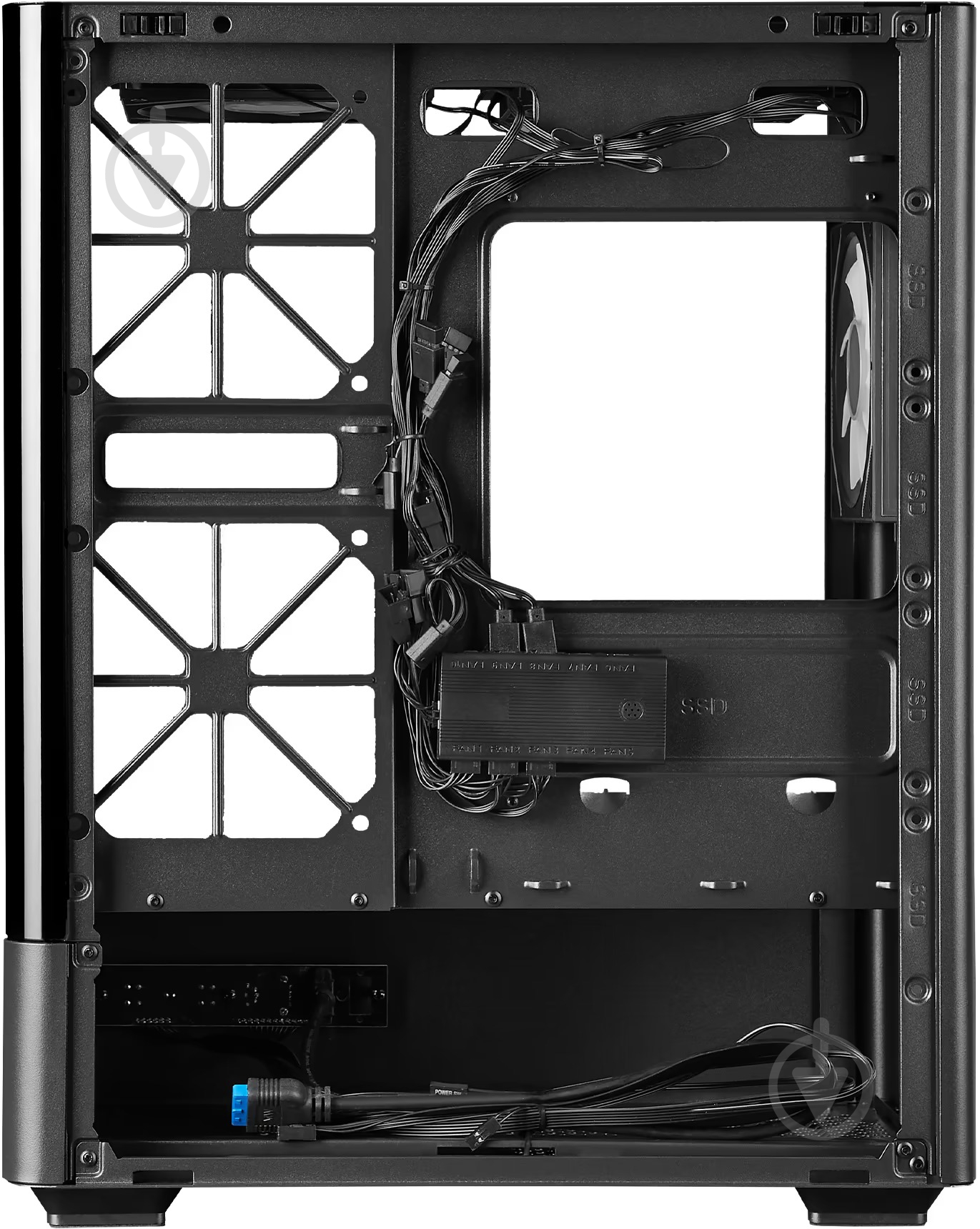 Корпус PrologiX Lumi GM-01MAB Mesh Black - фото 5