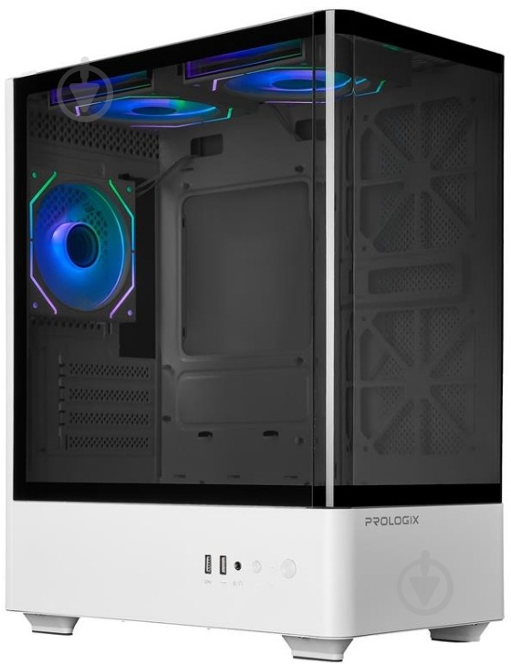 Корпус PrologiX Lumi GM-01AW Glass White - фото 1