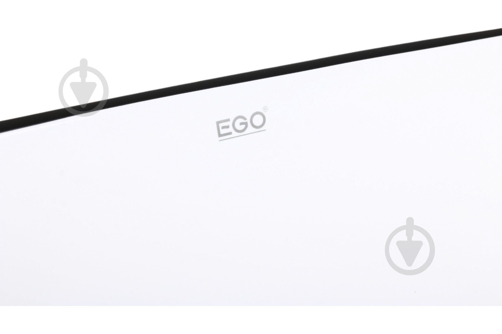 Умывальник EGO BLACK LINE на столешницу овальный 60х41,5х13,5 см - фото 2