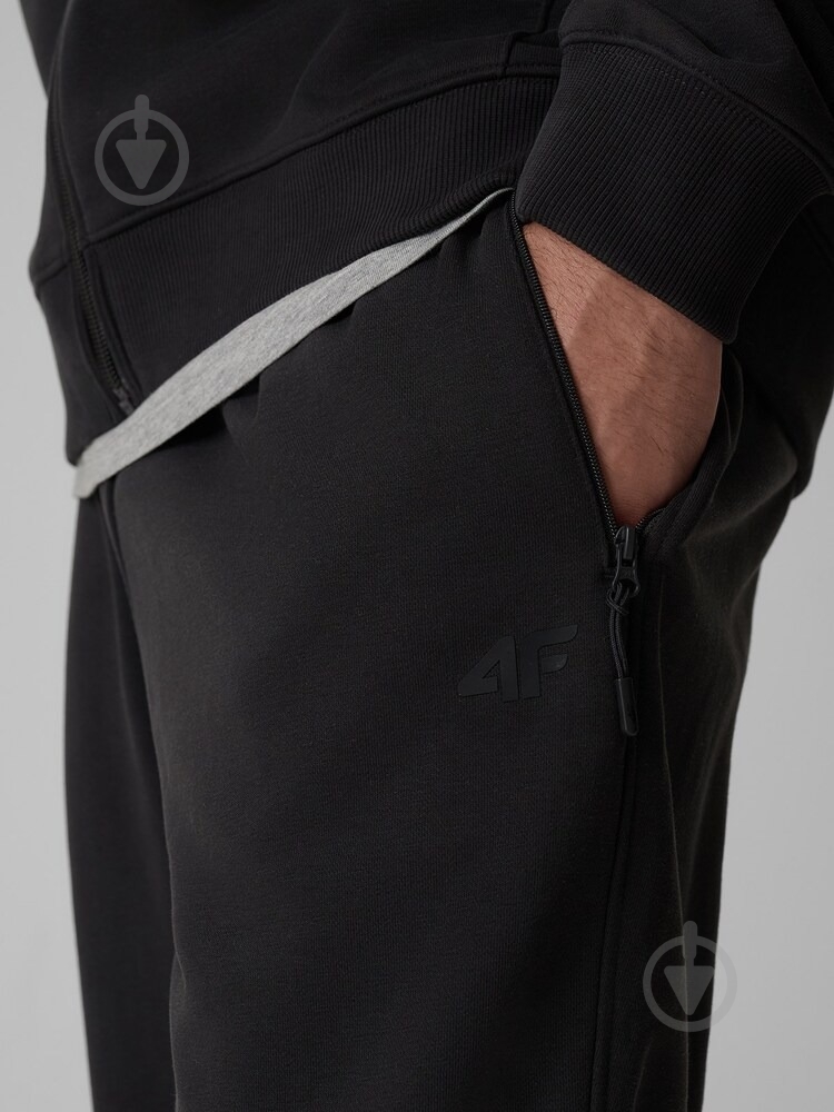 Штани 4F TROUSERS CAS 4FRAW26TTROM2157-23S р. M чорний - фото 5 Штани 4F TROUSERS CAS 4FRAW26TTROM2157-23S р. M чорний - фото 5