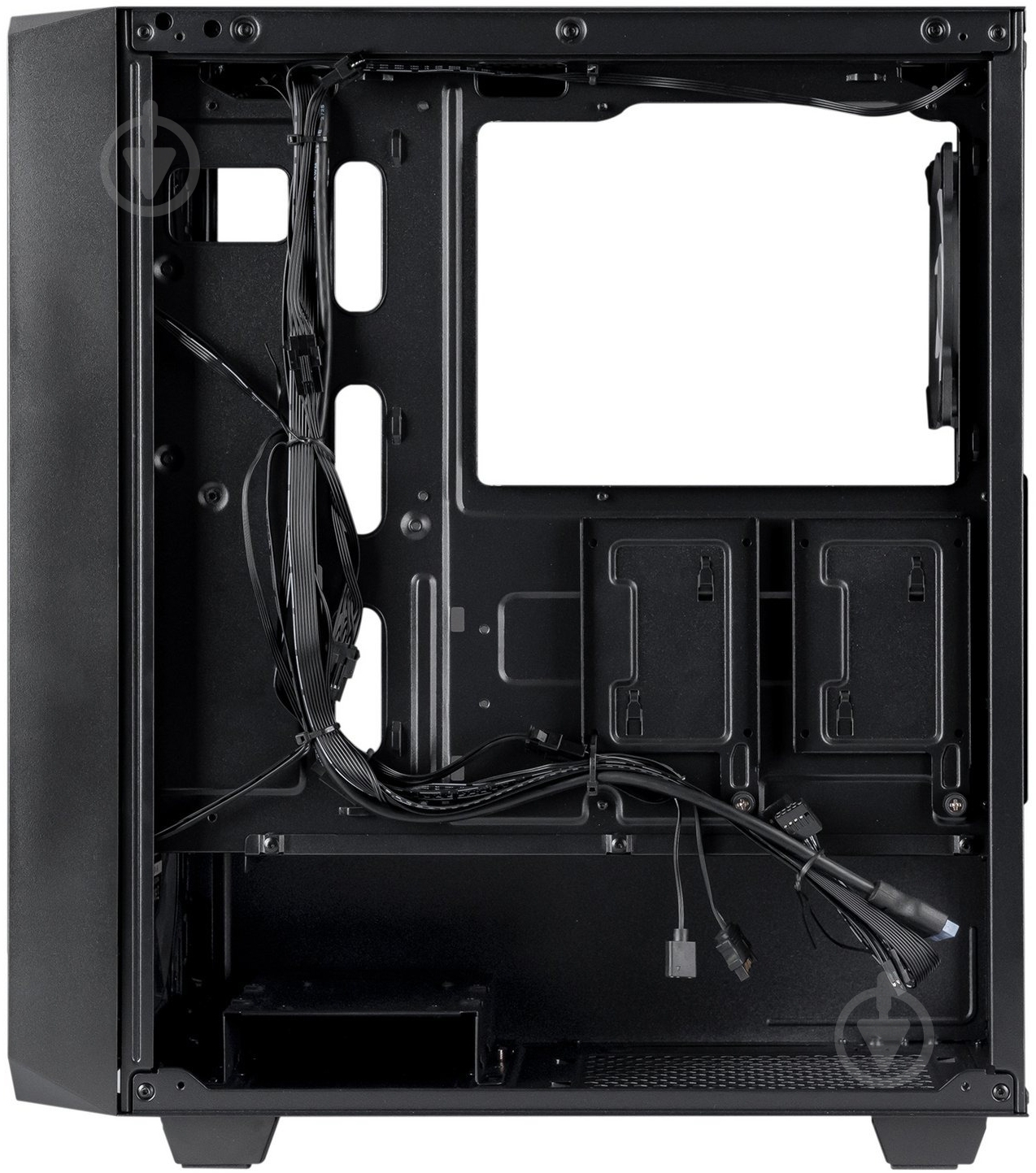 Корпус PrologiX E120 Tempered Glass&Mesh Black - фото 4