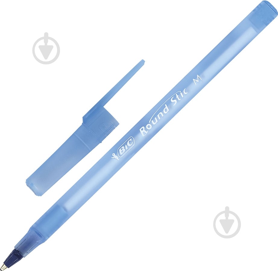 Ручка кулькова BIC Round Stic синя - фото 1