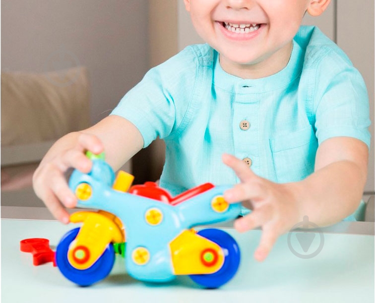 Конструктор BeBeLino Мотоцикл - фото 8 Конструктор BeBeLino Мотоцикл - фото 8