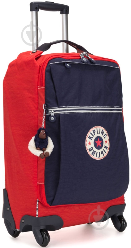 Чемодан Kipling Darcey S 30 л синий с красным 5400806841824 - фото 1