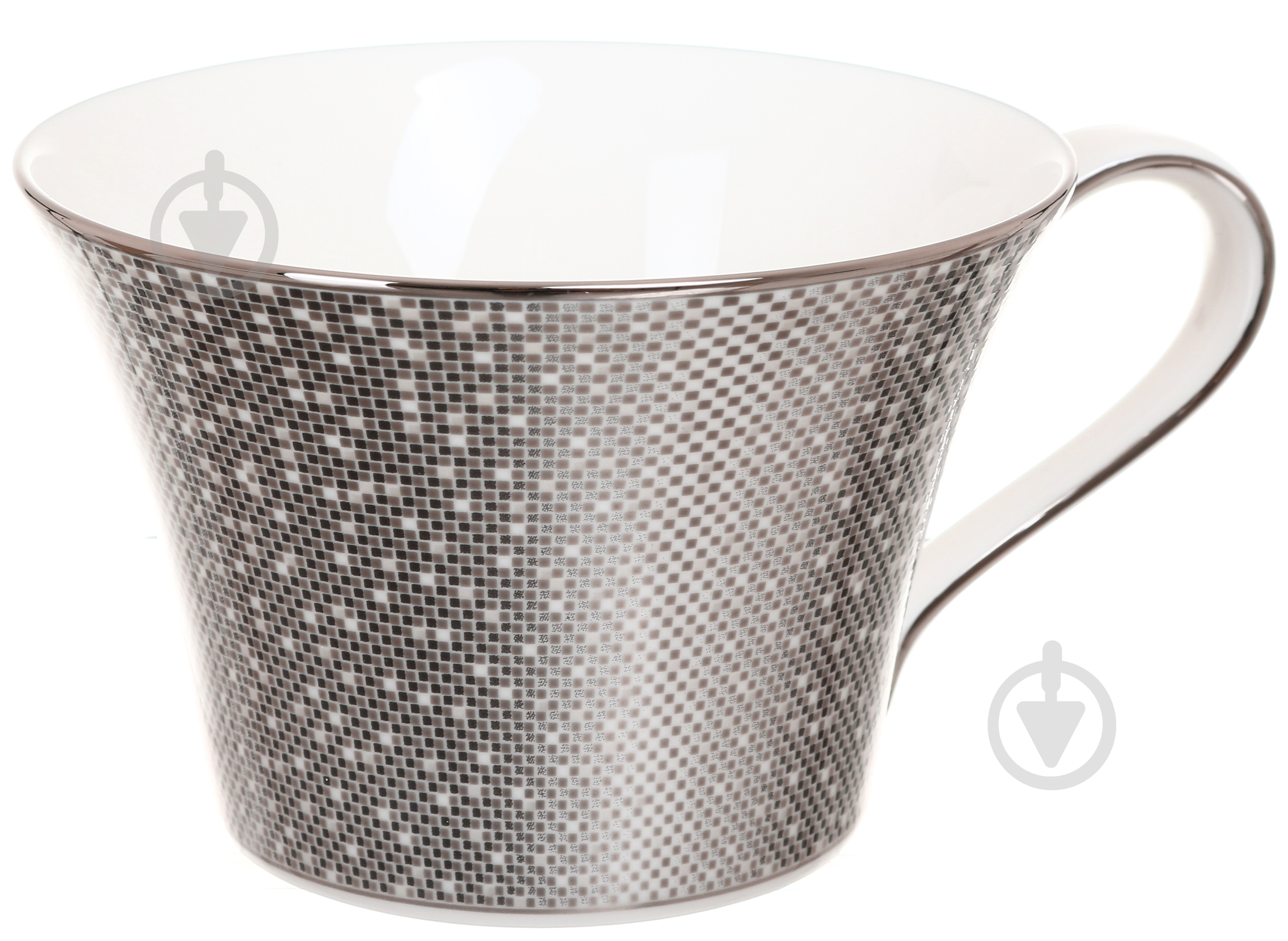 Чашка с блюдцем Narumi Crystal Platinum 270 мл - фото 2