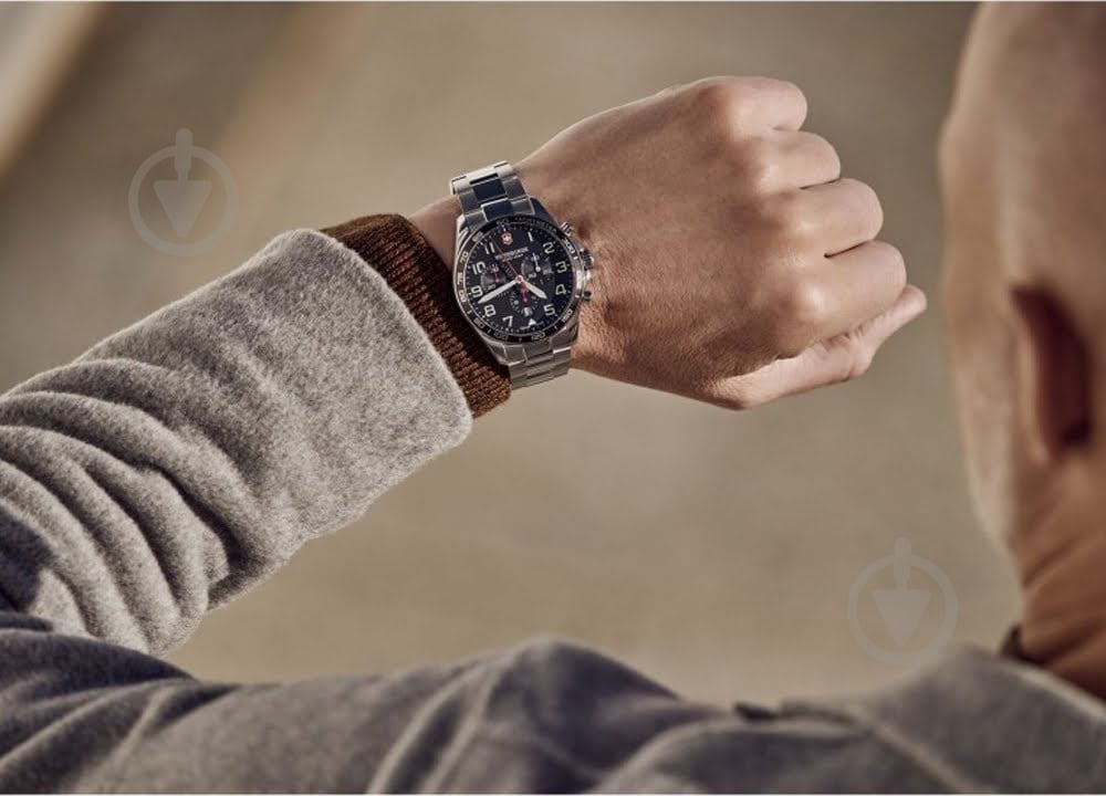Наручные часы Fieldforce Victorinox silver (V241855) - фото 4