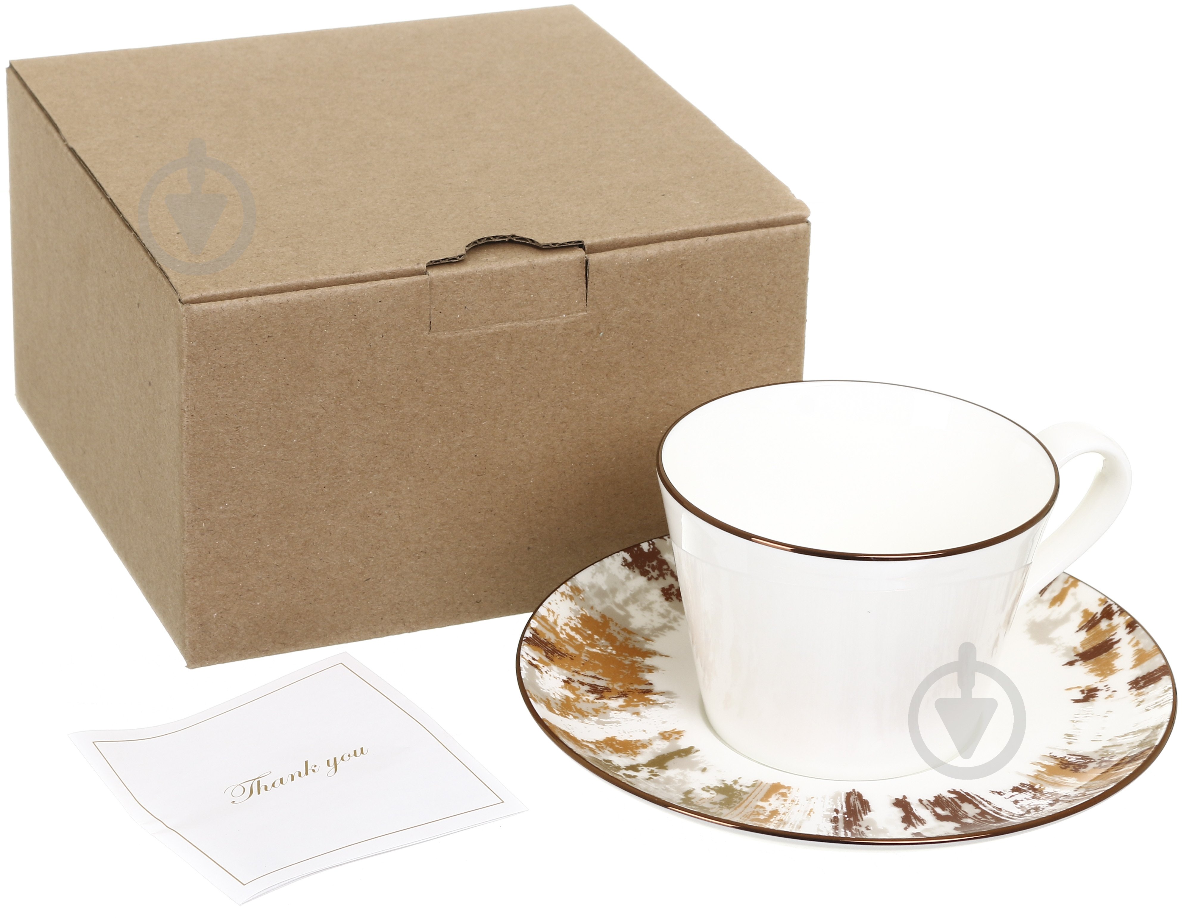 Чашка с блюдцем Narumi Grain 250 мл - фото 2