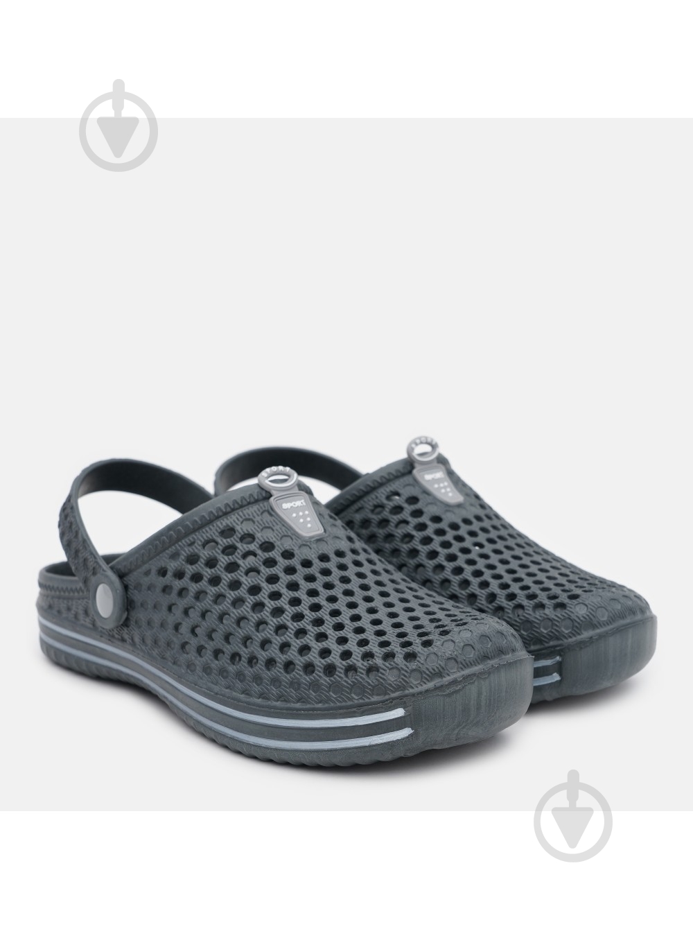 Сабо FX Shoes р.36/37 R-406 серый - фото 1 Сабо FX Shoes р.36/37 R-406 серый - фото 1