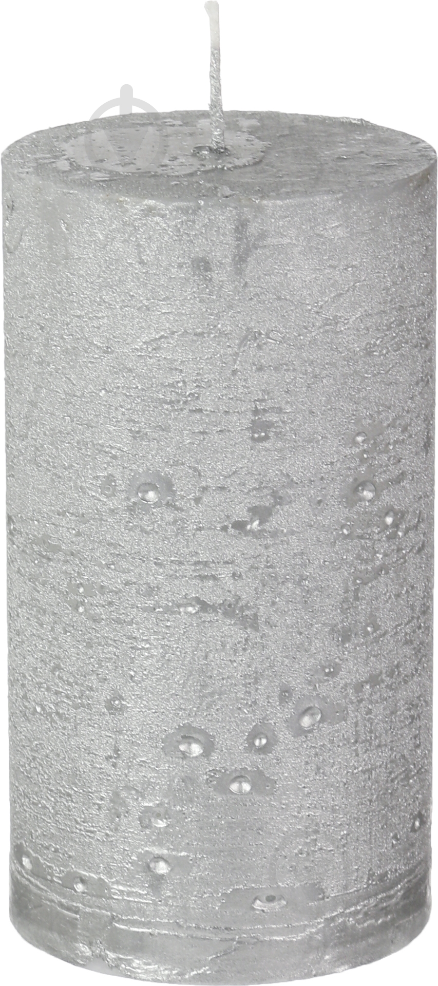 Свеча Рустик серебро C5510-05 Фитор - фото 1