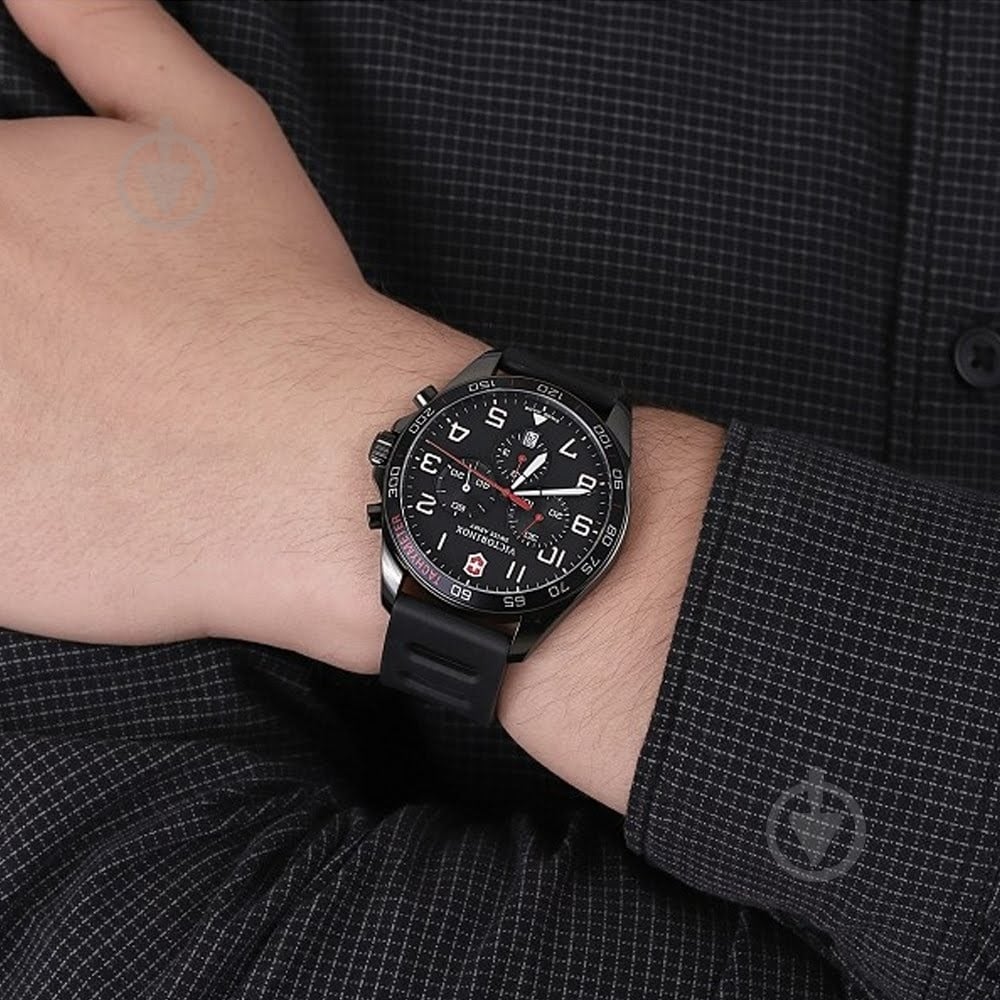 Наручные часы Fieldforce Victorinox black (V241889) - фото 2 Наручные часы Fieldforce Victorinox black (V241889) - фото 2