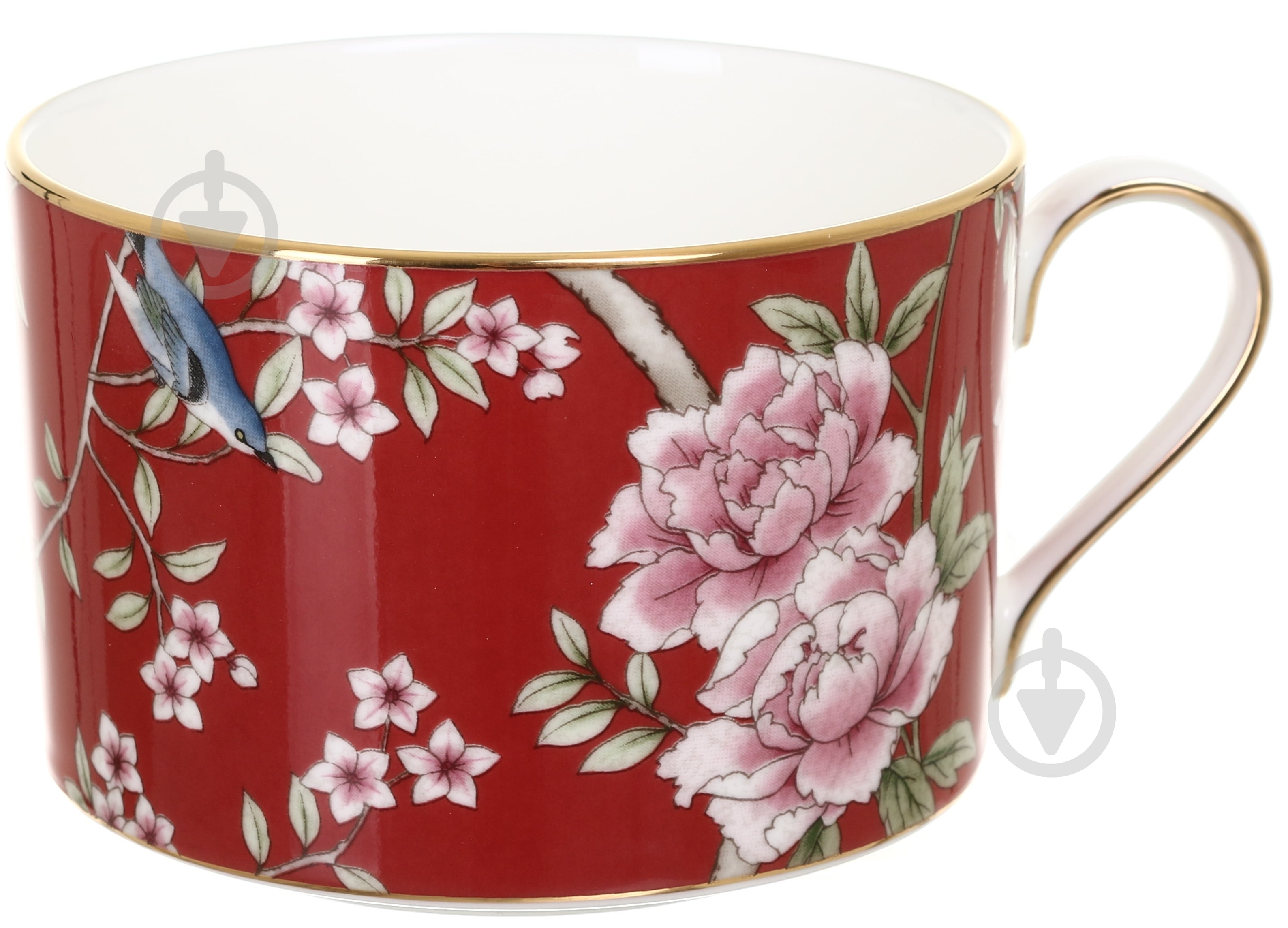 Чашка с блюдцем Narumi Queen's Garden Red 270 мл - фото 2