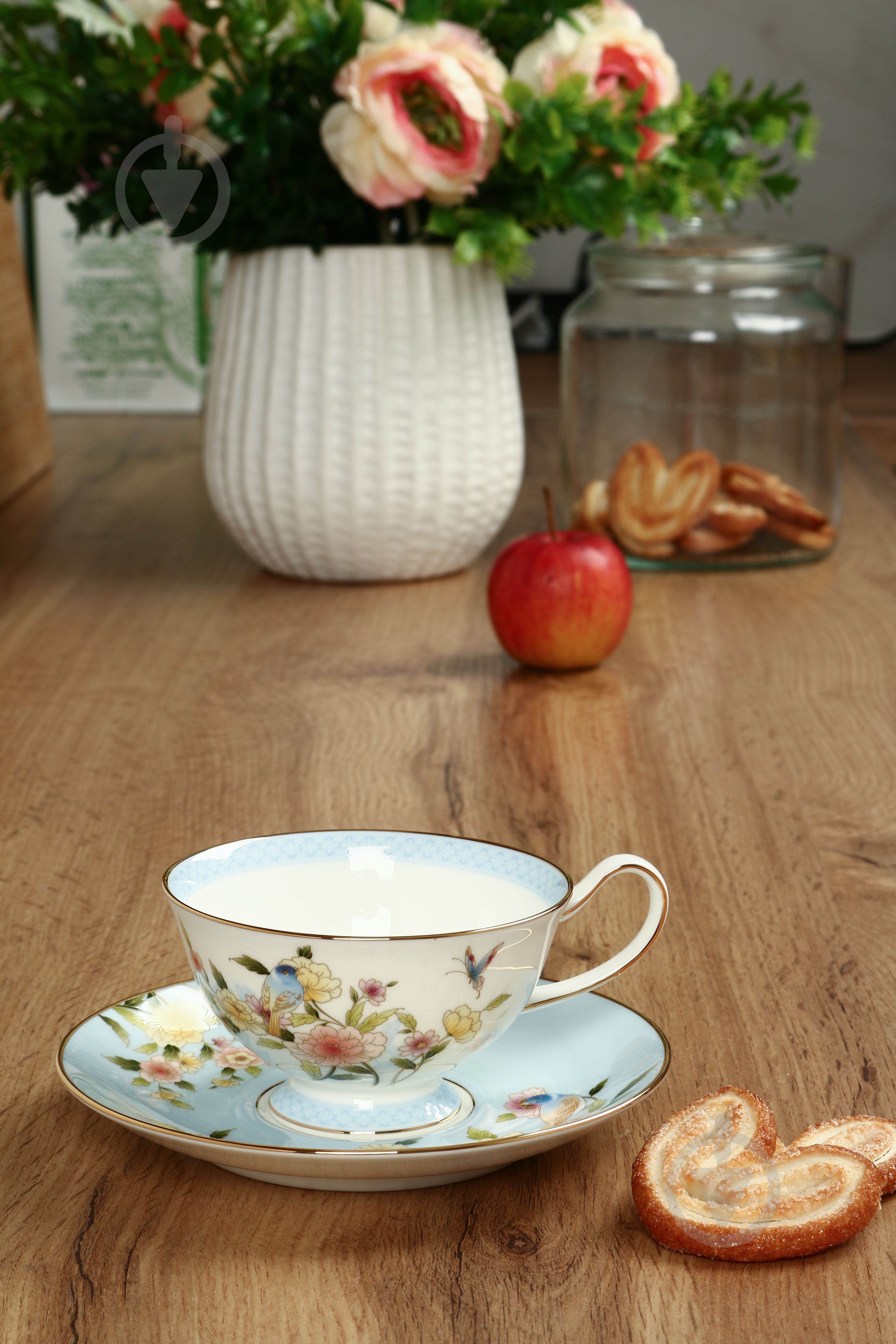 Чашка с блюдцем Narumi Ramage 200 мл - фото 6