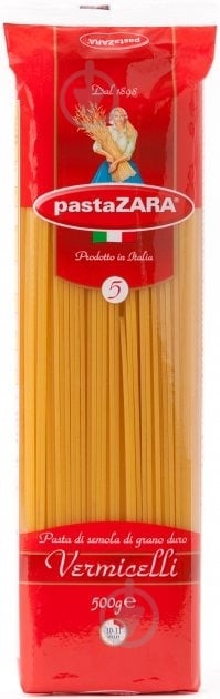 Паста Pasta Zara Vermicelli 500 г - фото 1