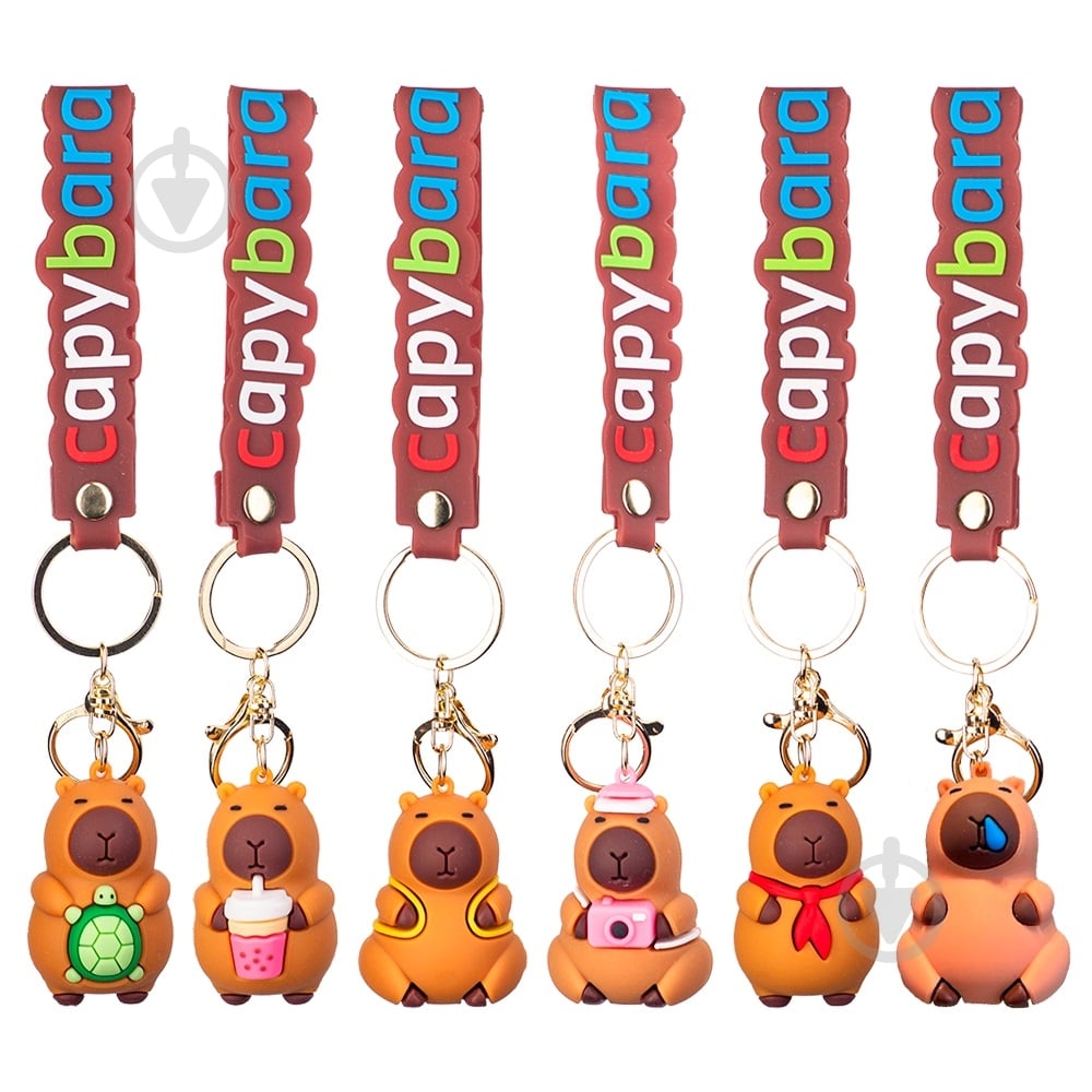 Брелок-игрушка ZiBi Capybara 4 - фото 1
