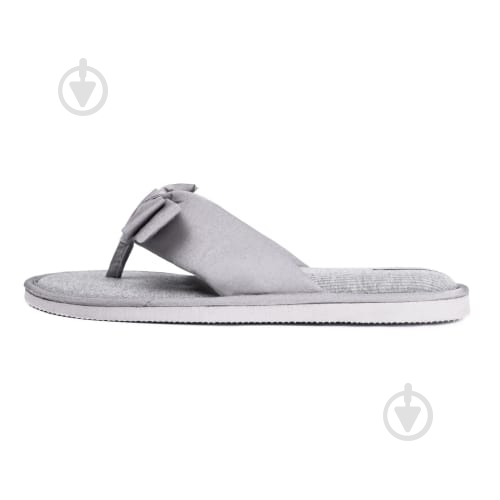 Тапки домашние Twins HS-VL Flip flops бант 7147 серый - фото 3