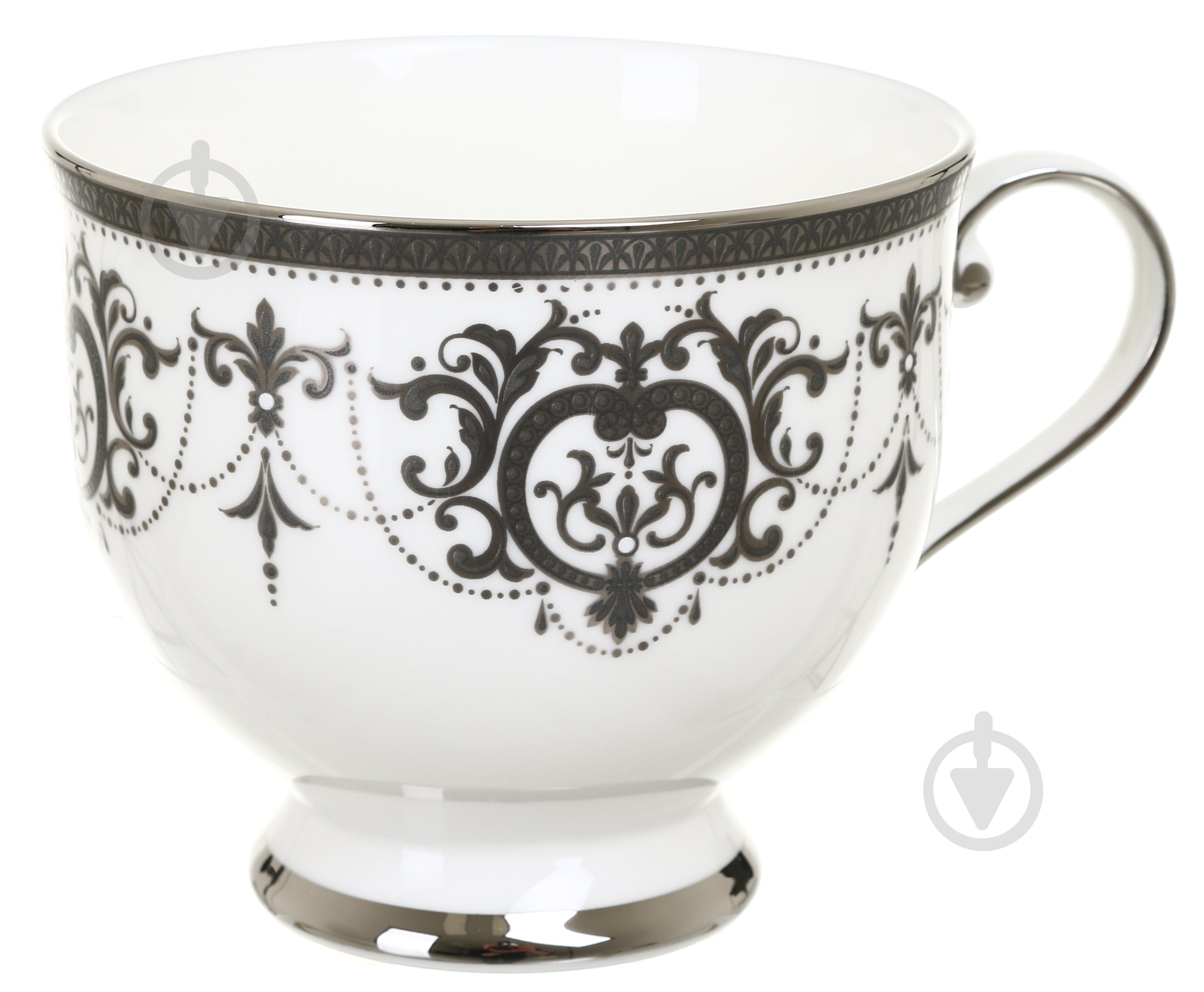 Чашка с блюдцем Narumi Tiara Platinum 240 мл - фото 2