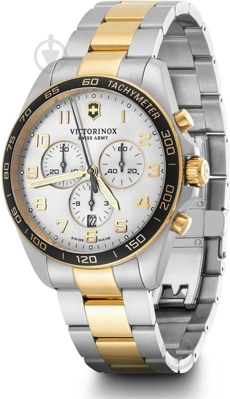 Наручные часы Fieldforce Victorinox silver/gold (V241903) - фото 4