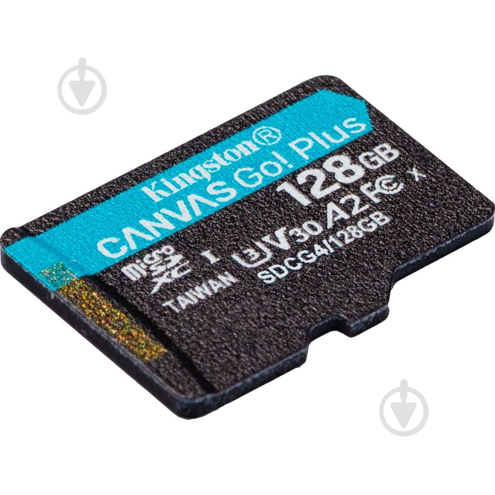 Карта пам'яті Kingston microSDXC 128 ГБ UHS-IClass 10 (SDCG4/128GBSP ) Canvas Go! Plus R200/W200MB/s - фото 2 Карта пам'яті Kingston microSDXC 128 ГБ UHS-IClass 10 (SDCG4/128GBSP ) Canvas Go! Plus R200/W200MB/s - фото 2