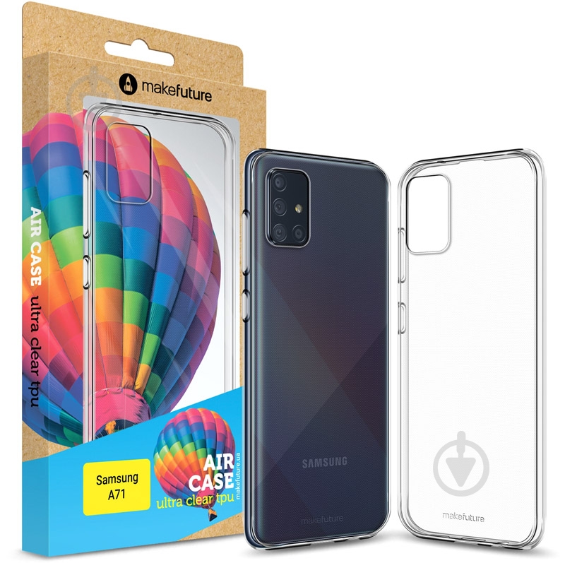 Накладка MakeFuture Air Clear для Samsung Galaxy A71 transparent (MCA-SA71) - фото 1