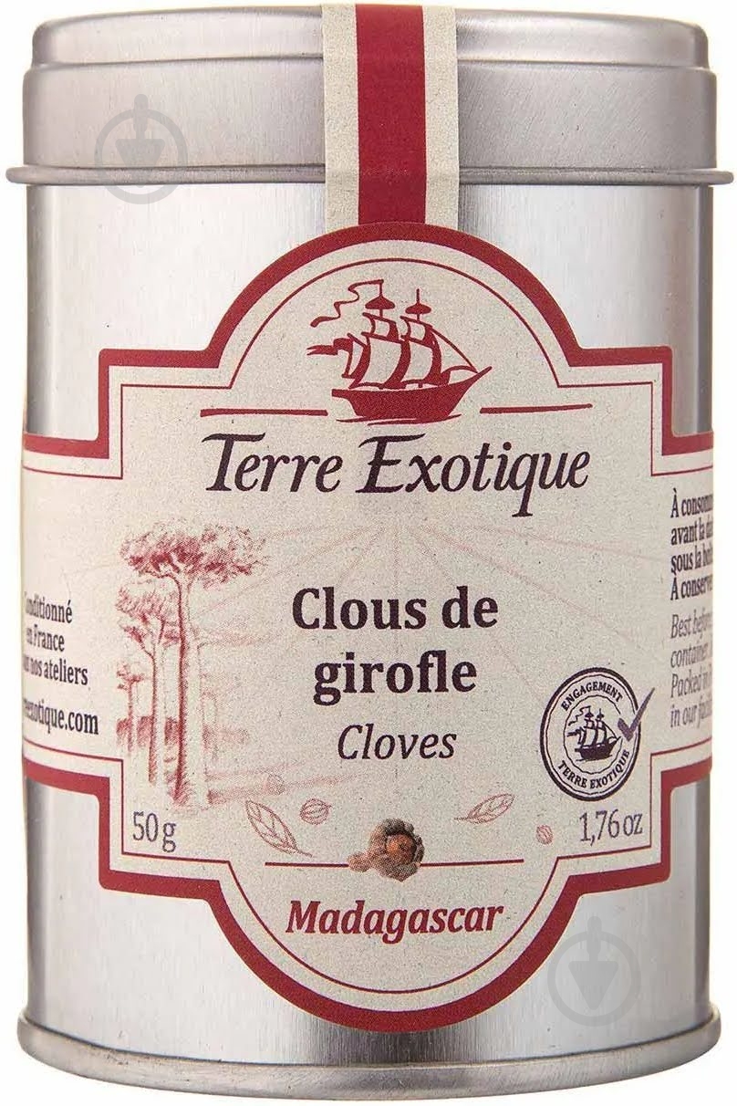 Гвоздика из Софифи (Галмагера, Индонезия) 50 г Terre Exotique (10616) - фото 1 Гвоздика из Софифи (Галмагера, Индонезия) 50 г Terre Exotique (10616) - фото 1