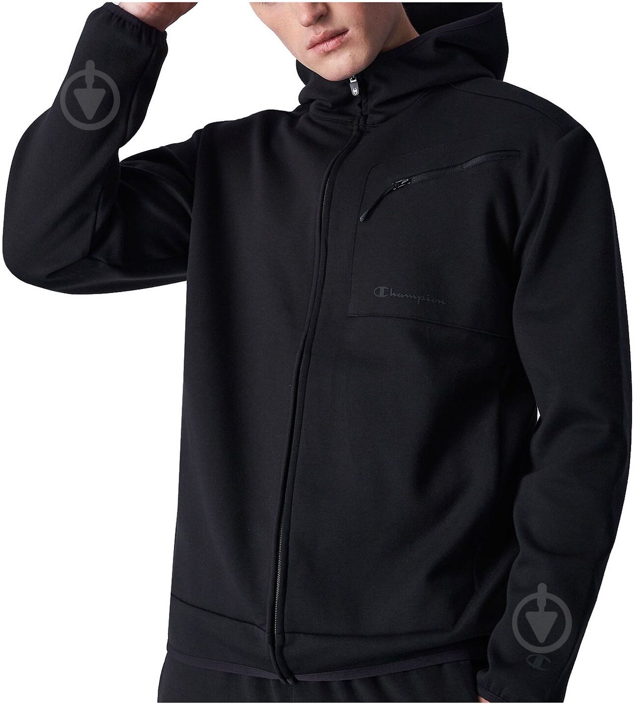 Джемпер Champion 219152-KK001/NBK р.S черный - фото 5 Джемпер Champion 219152-KK001/NBK р.S черный - фото 5