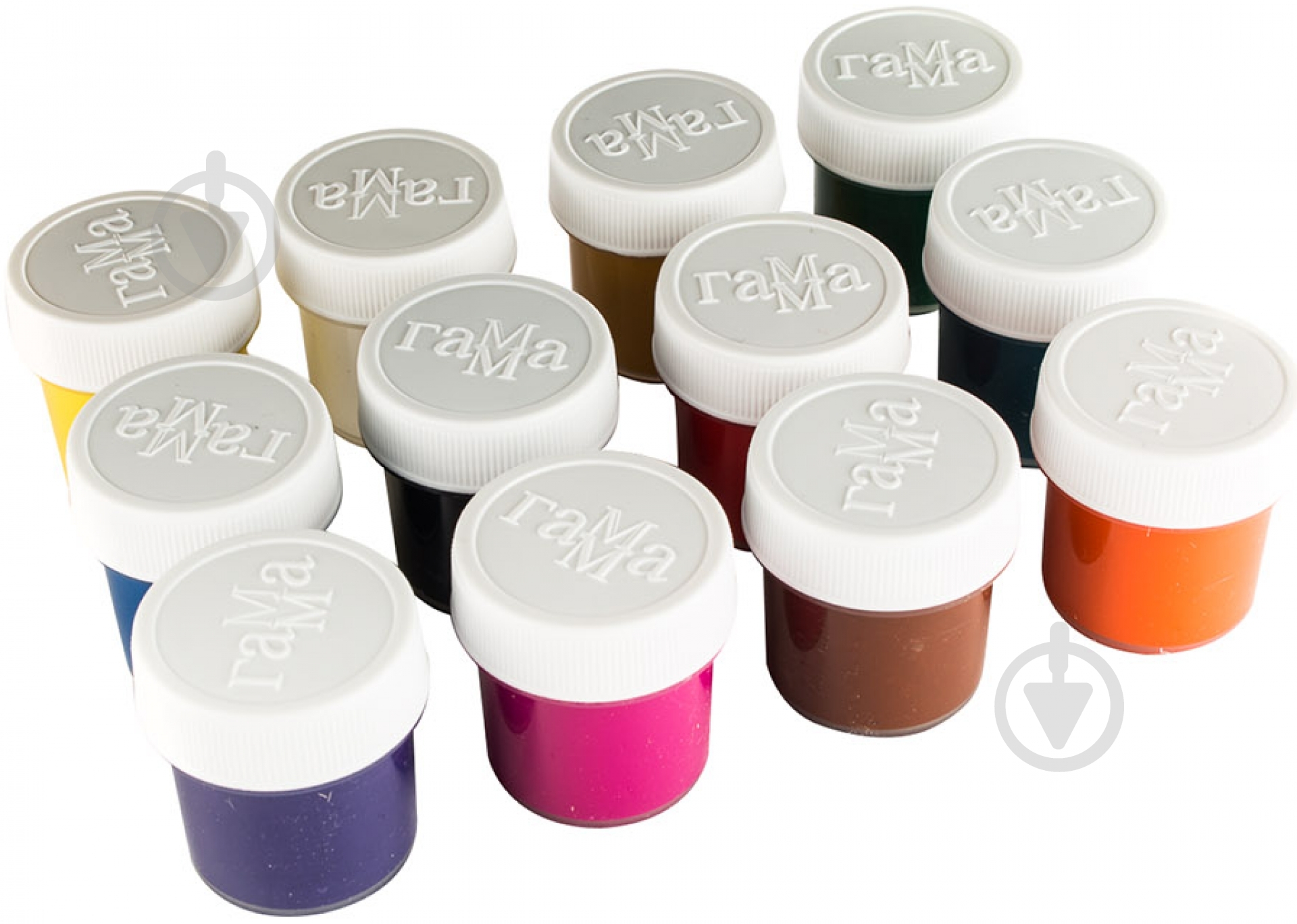 Гуашь 12 цветов 20 мл 221032 Мультики Гамма - фото 2