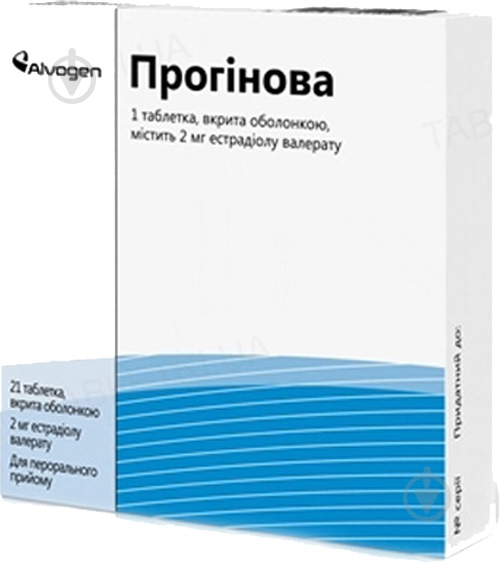 Пригінова 2 мг в/о №21 таблетки - фото 1 Пригінова 2 мг в/о №21 таблетки - фото 1