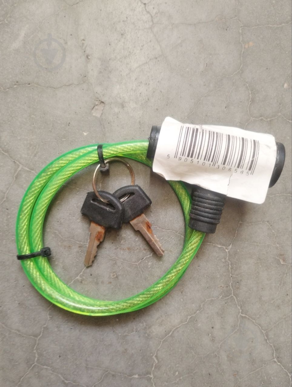 УЦЕНКА! Замок велосипедный Помощник P006K (УЦ №2477) - фото 5