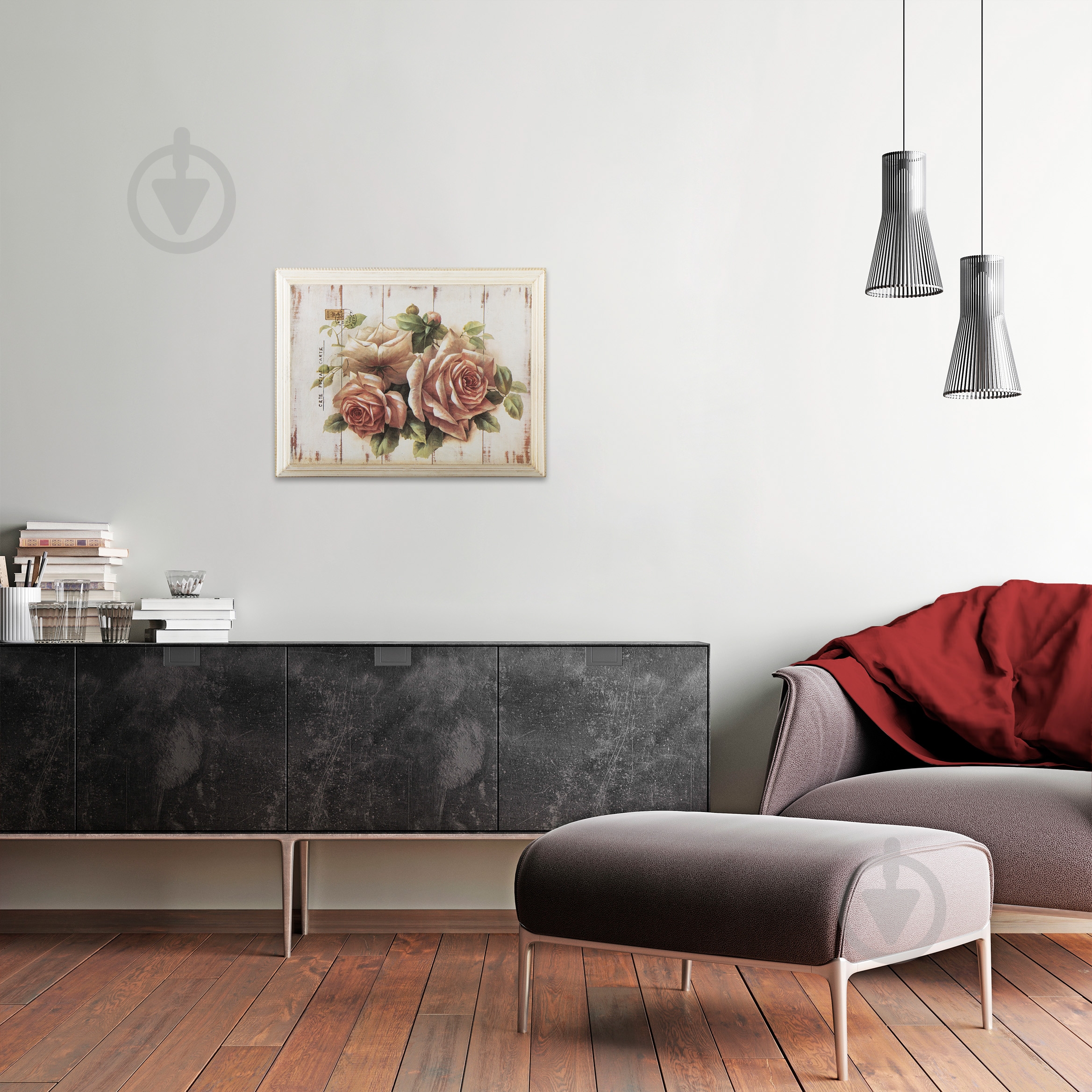 Репродукция Розы KBF101003A-A 36x46 см - фото 3