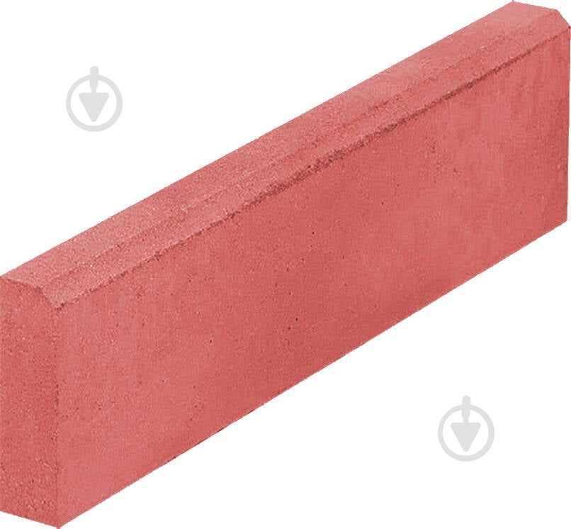 Бордюр TAMARIN 500х200х40 красный - фото 1