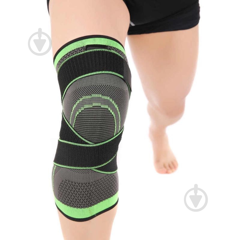 Бандаж-фіксатор на коліно 5700 45-50 см Supretto р. XL сірий - фото 2