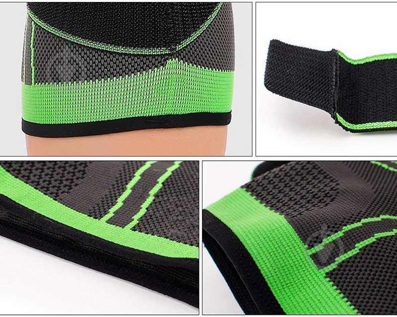 Бандаж-фіксатор на коліно 5700 45-50 см Supretto р. XL сірий - фото 4