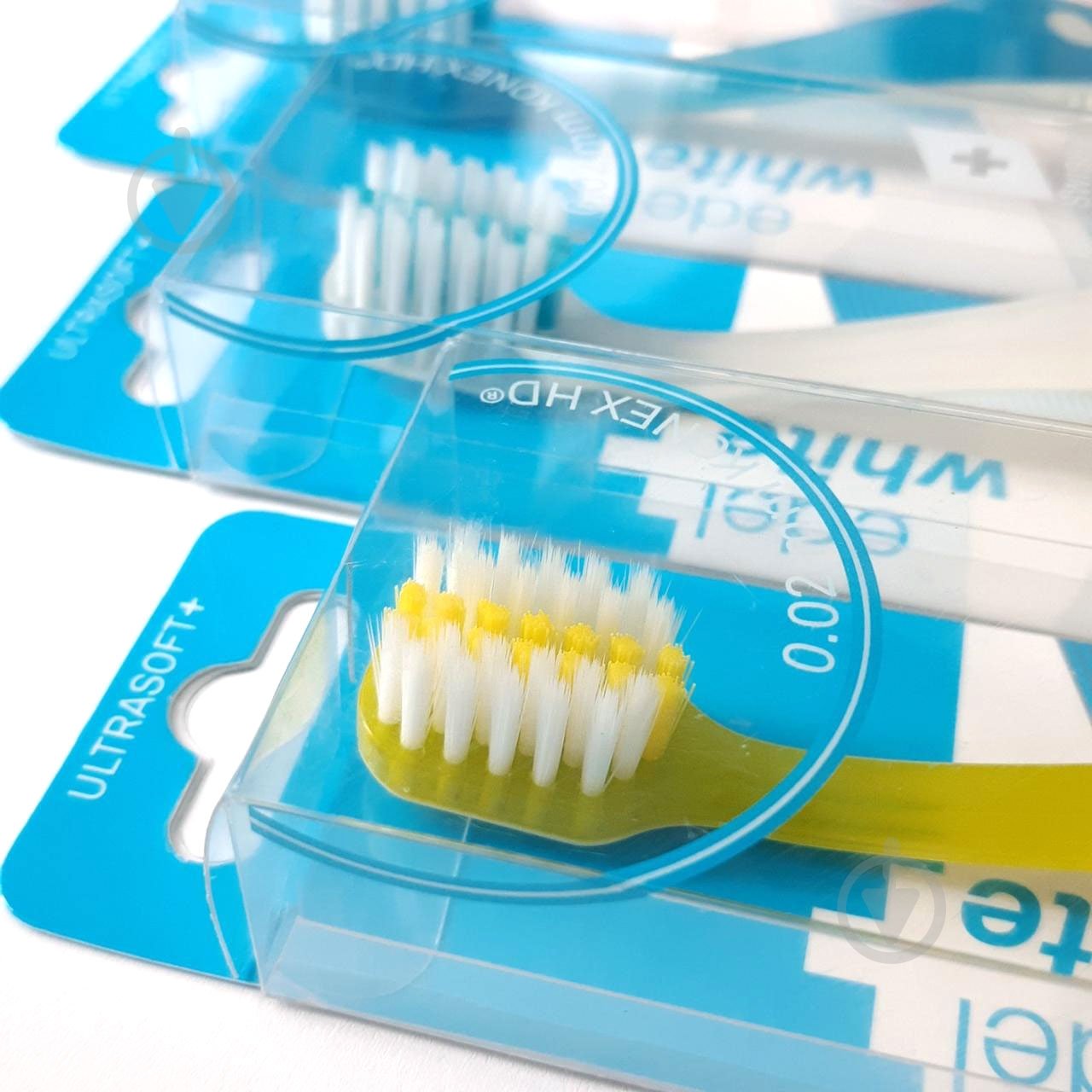 Зубная щетка Edel White ортодонтическая Pro Ortho средней жесткости/мягкая - фото 3 Зубная щетка Edel White ортодонтическая Pro Ortho средней жесткости/мягкая - фото 3