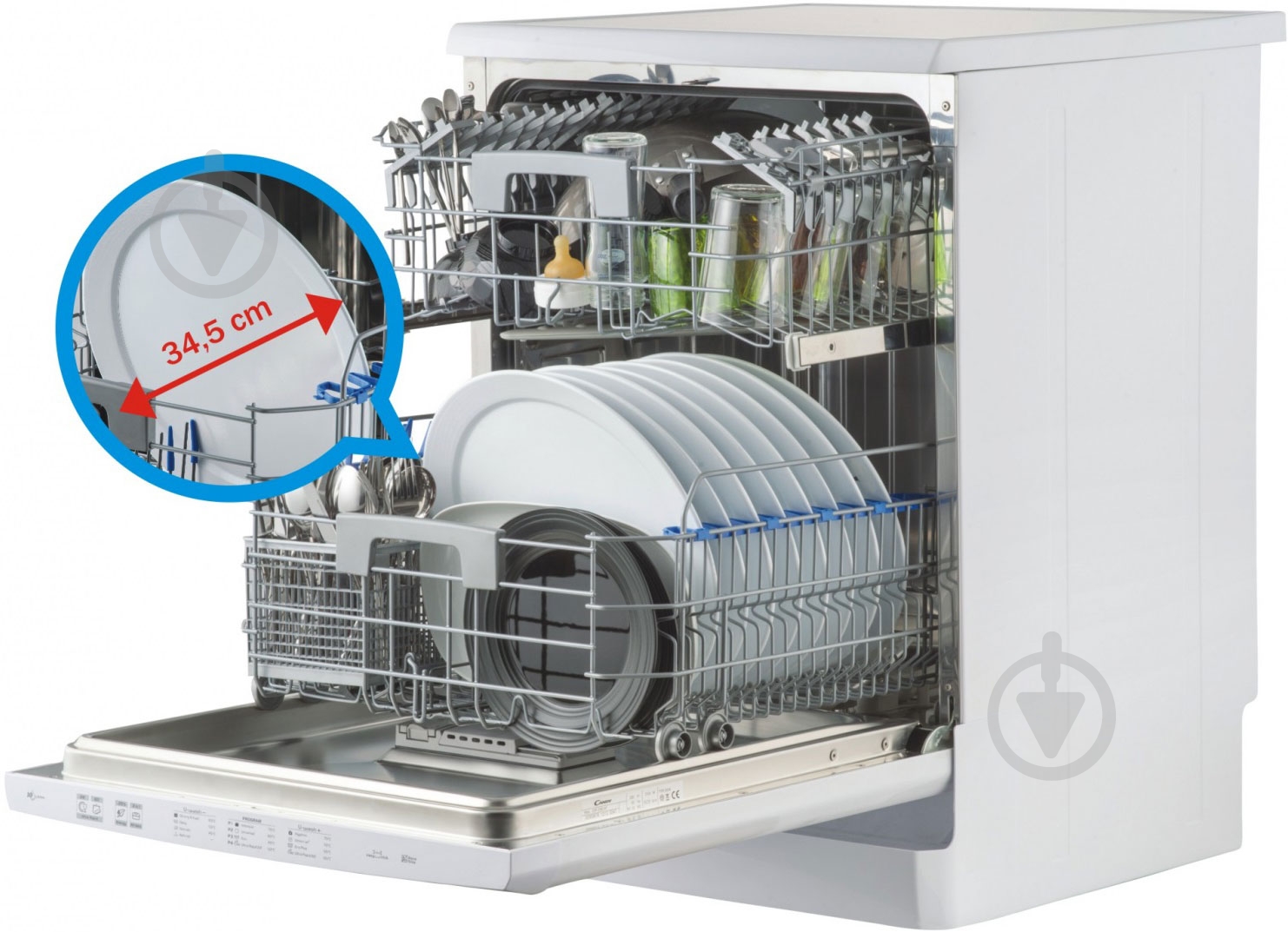 Посудомоечная машина Candy CDPM 77735 white - фото 2