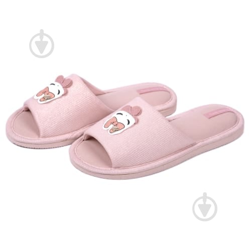 Тапки домашние Twins HS люрекс 7134 пудровый - фото 1