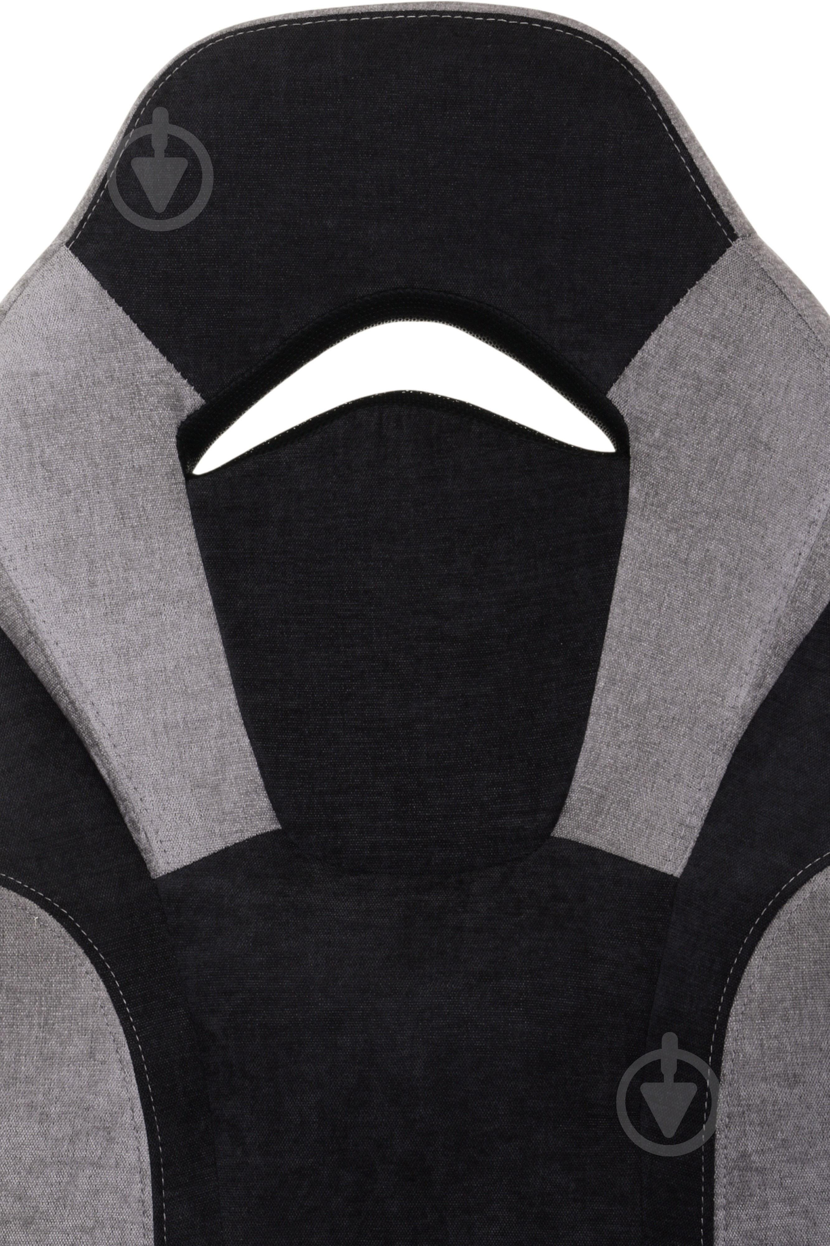 Крісло ігрове Центр Меблів Грант сіро-чорний - фото 12 Крісло ігрове Центр Меблів Грант сіро-чорний - фото 12