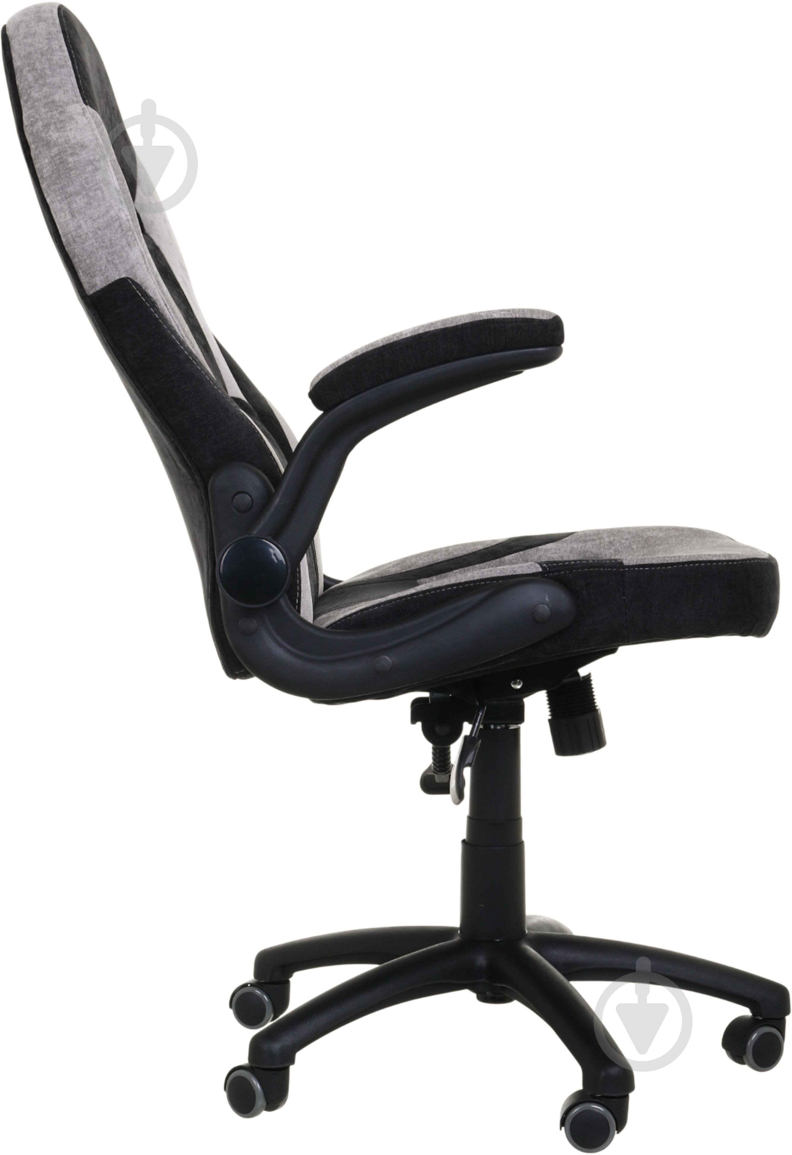 Крісло ігрове Центр Меблів Грант сіро-чорний - фото 8 Крісло ігрове Центр Меблів Грант сіро-чорний - фото 8