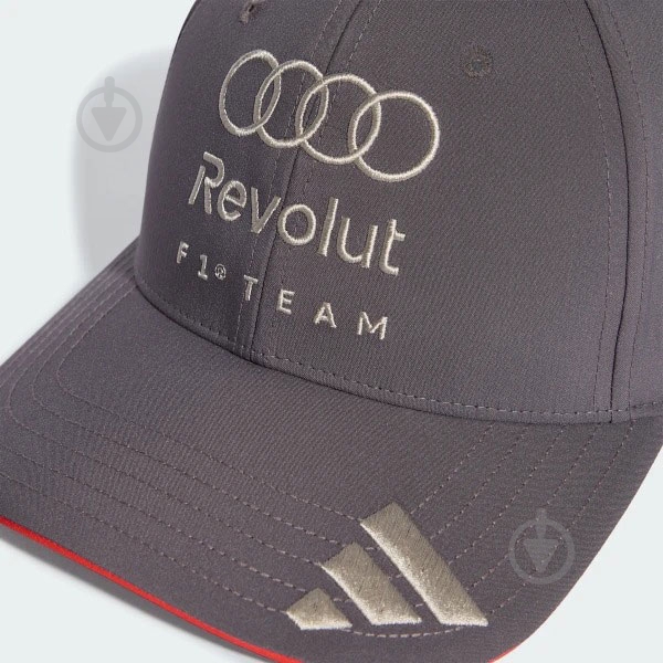Кепка Adidas AU TM BB CAP KF0713 OSFM серый - фото 2