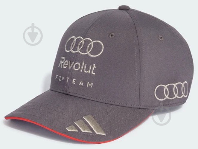 Кепка Adidas AU TM BB CAP KF0713 OSFM серый - фото 1