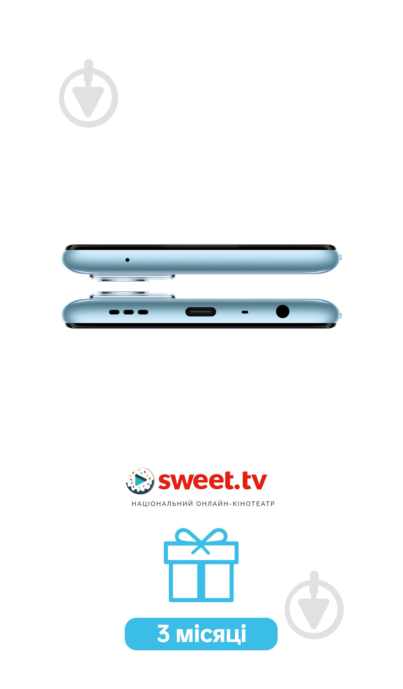 Смартфон OPPO A96 8/128GB sunset blue (CPH2333) - фото 8