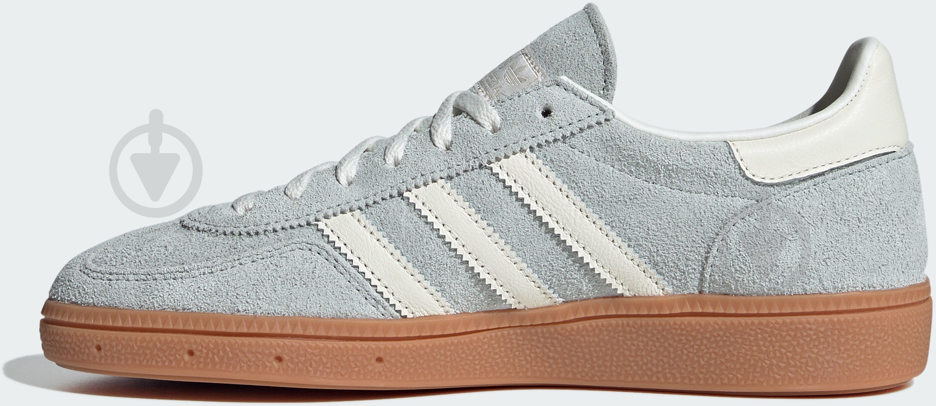 Кросівки жіночі демісезонні Adidas HANDBALL SPEZIAL W IF6491 р.40 сіро-зелені - фото 2 Кросівки жіночі демісезонні Adidas HANDBALL SPEZIAL W IF6491 р.40 сіро-зелені - фото 2