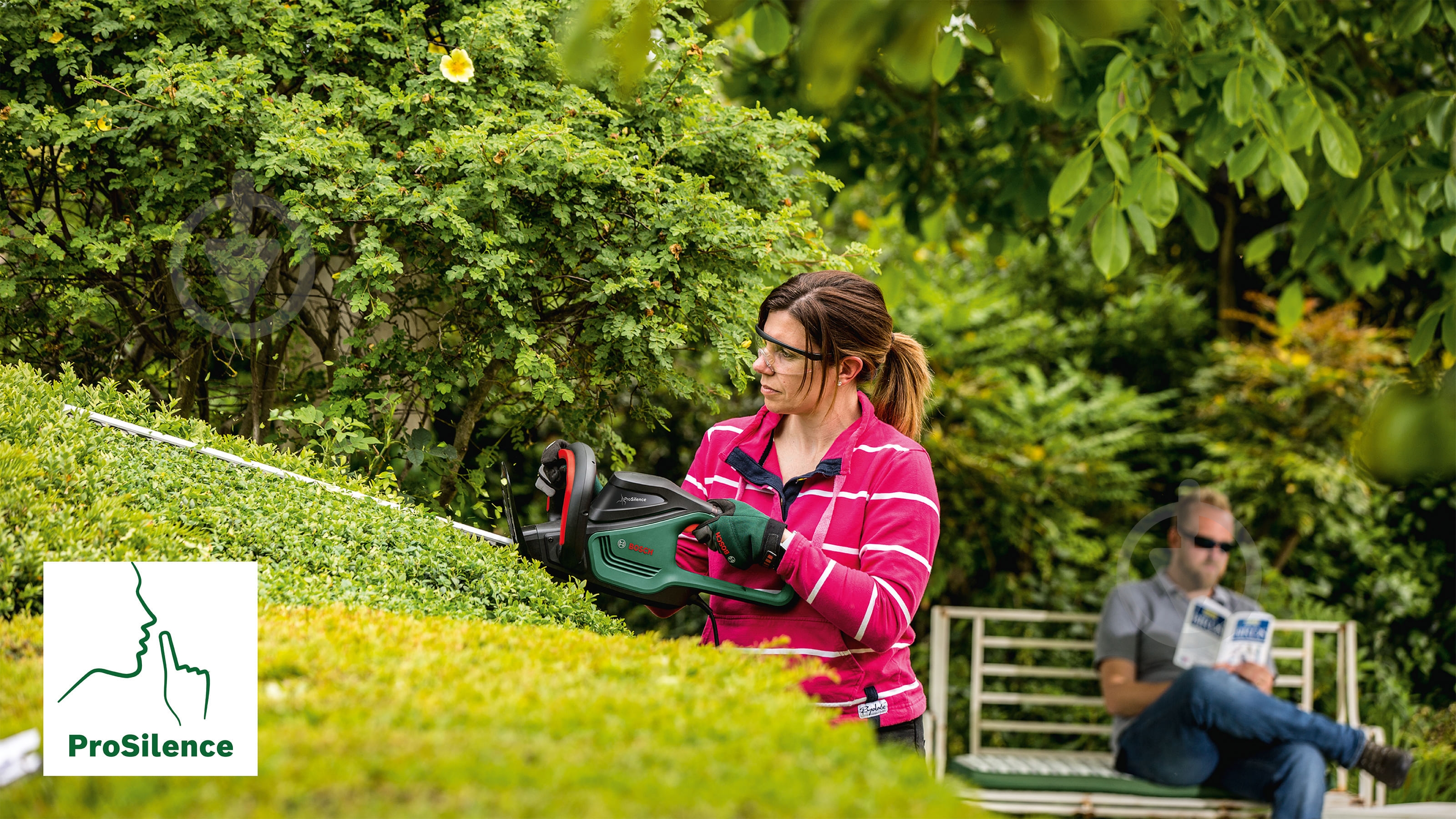 Кусторез электрический Bosch UniversalHedgeCut 50 (06008C0501) - фото 6