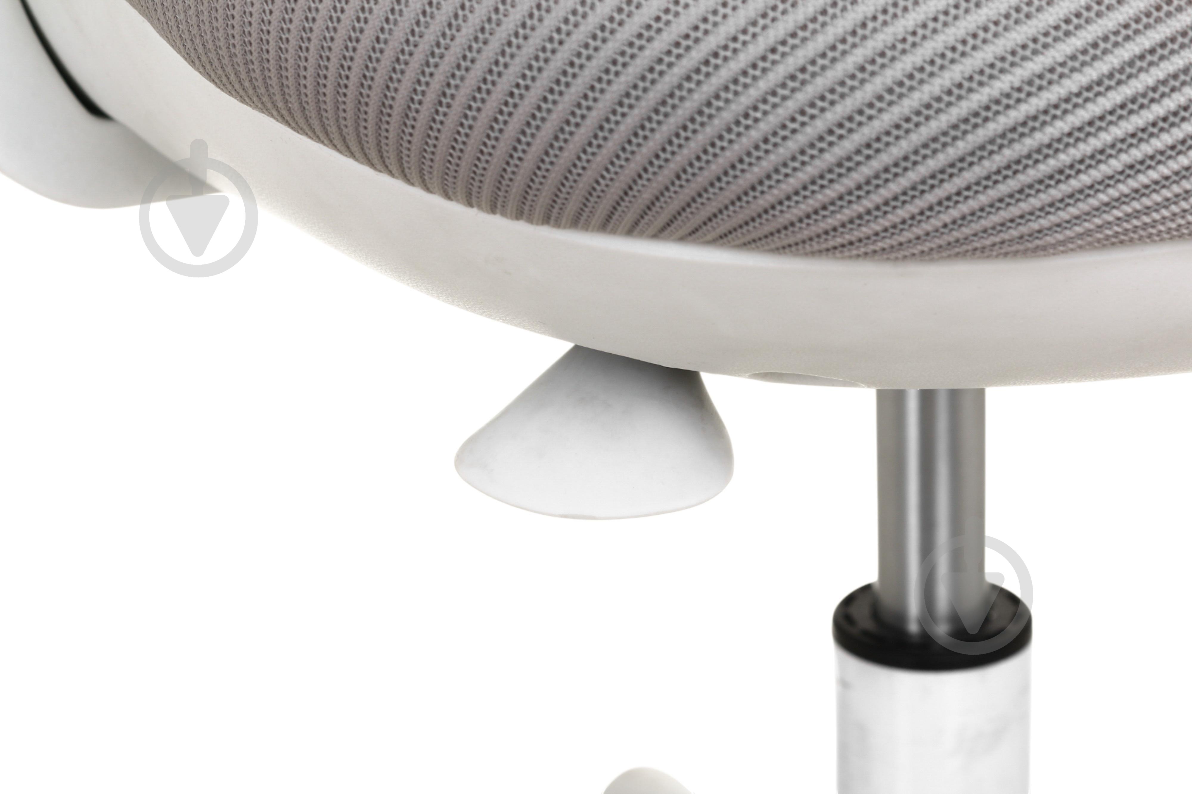 Крісло ігрове Центр Меблів Генрі біло-сірий - фото 6