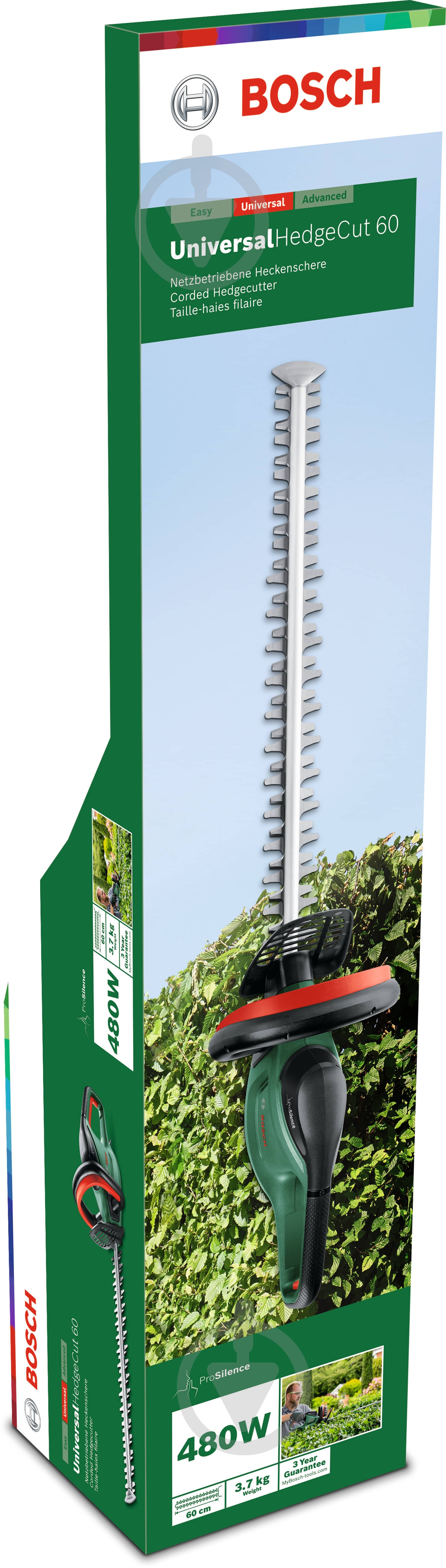 Кусторез электрический Bosch UniversalHedgeCut 60 - фото 2