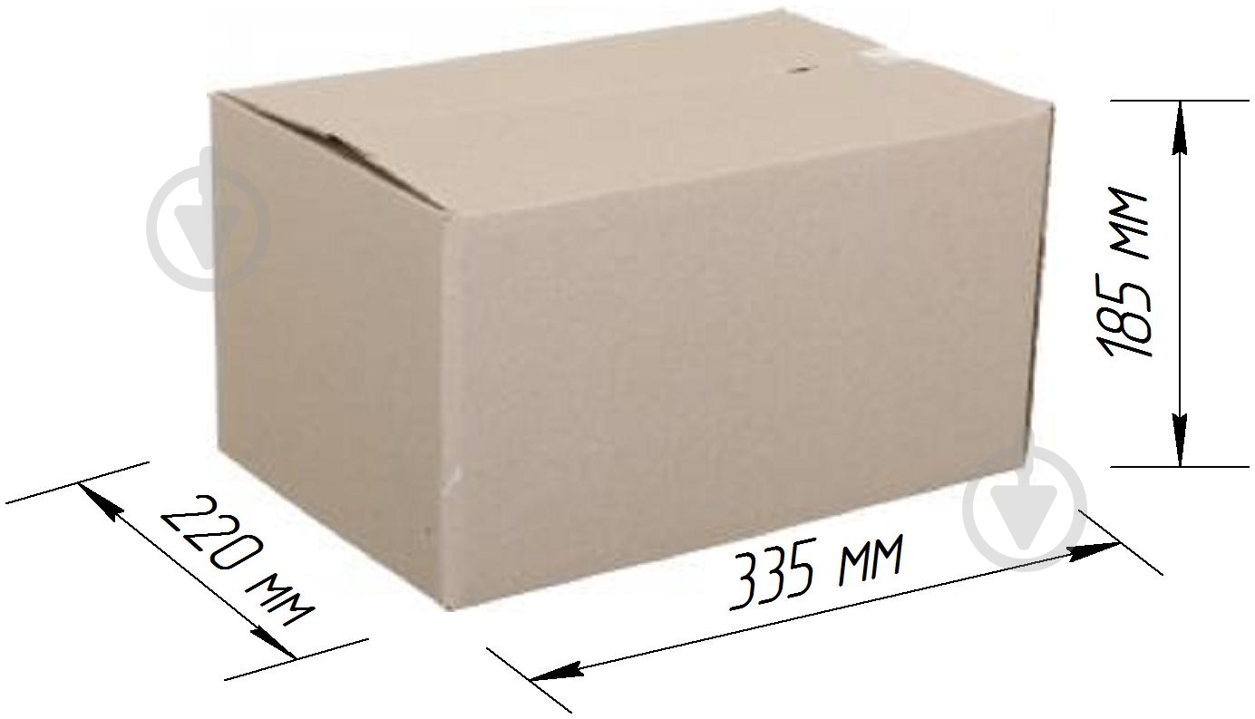 Гофроящик 335 x 220 x 185 мм - фото 3 Гофроящик 335 x 220 x 185 мм - фото 3