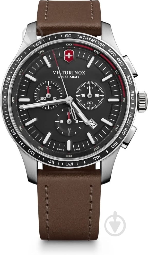 Наручний годинник Alliance Victorinox silver (V241826) - фото 1 Наручний годинник Alliance Victorinox silver (V241826) - фото 1