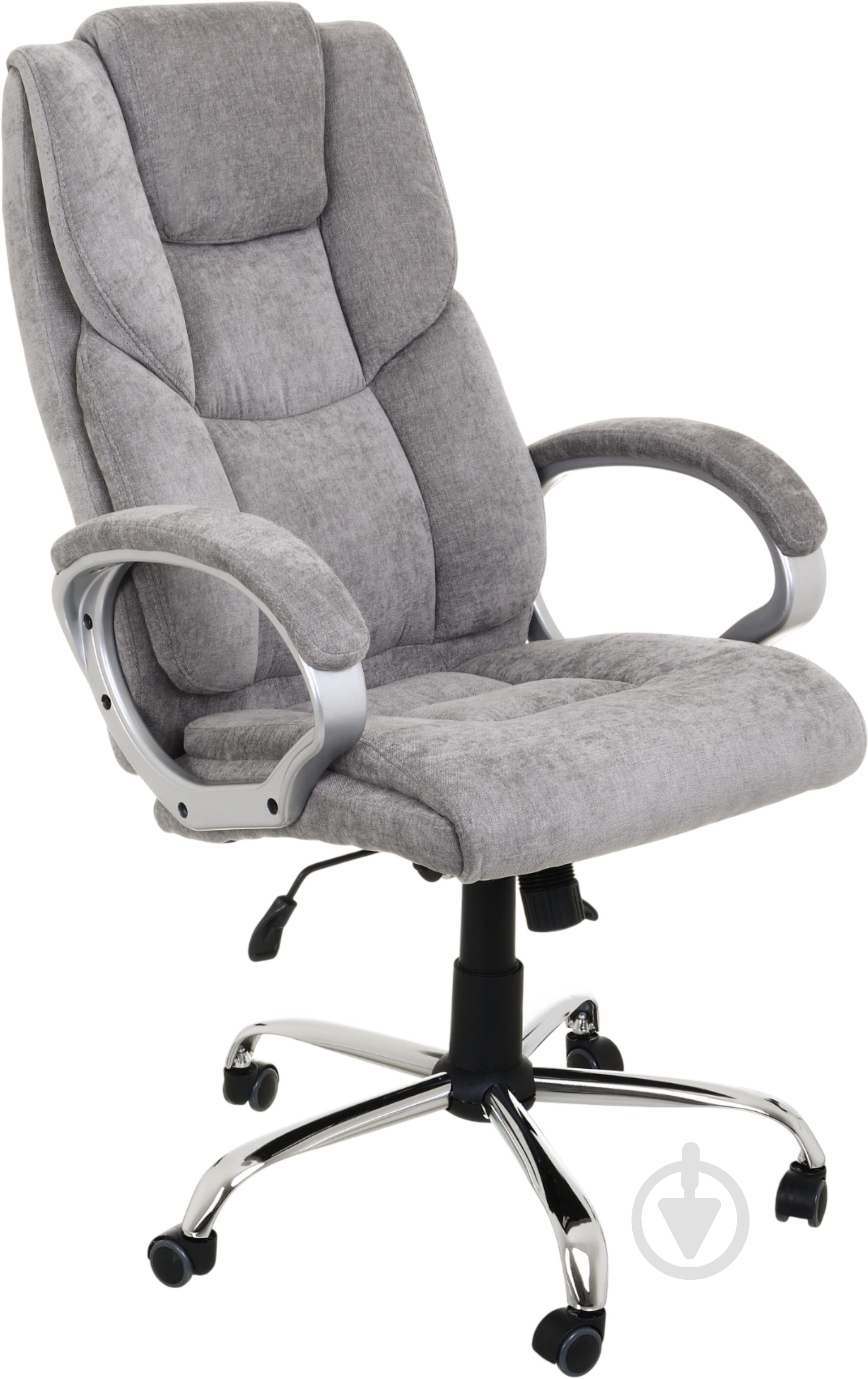 Крісло офісне Центр Меблів Черрі 2 ALB6611 тканина сірий - фото 2 Крісло офісне Центр Меблів Черрі 2 ALB6611 тканина сірий - фото 2