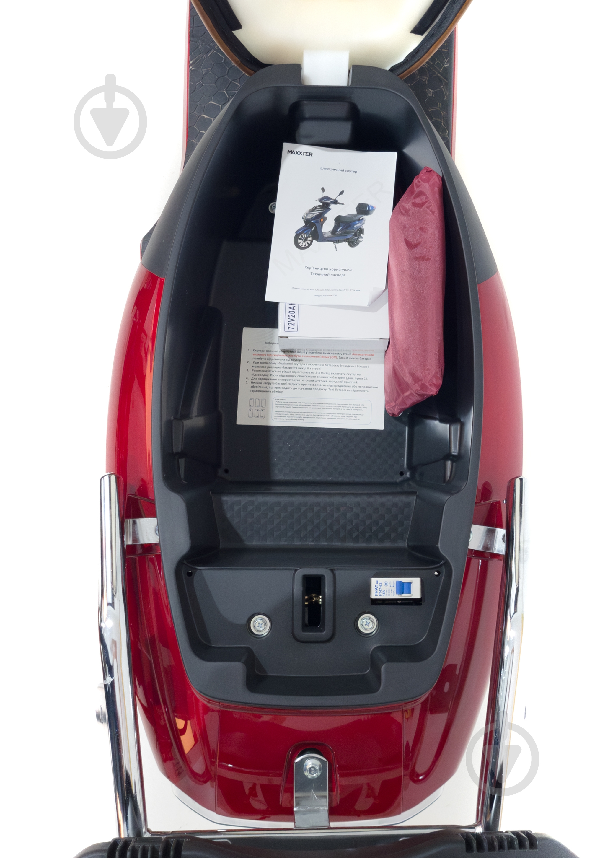 УЦЕНКА! Электроскутер Maxxter LUMINA (Red) (УЦ №3330) - фото 6 УЦЕНКА! Электроскутер Maxxter LUMINA (Red) (УЦ №3330) - фото 6