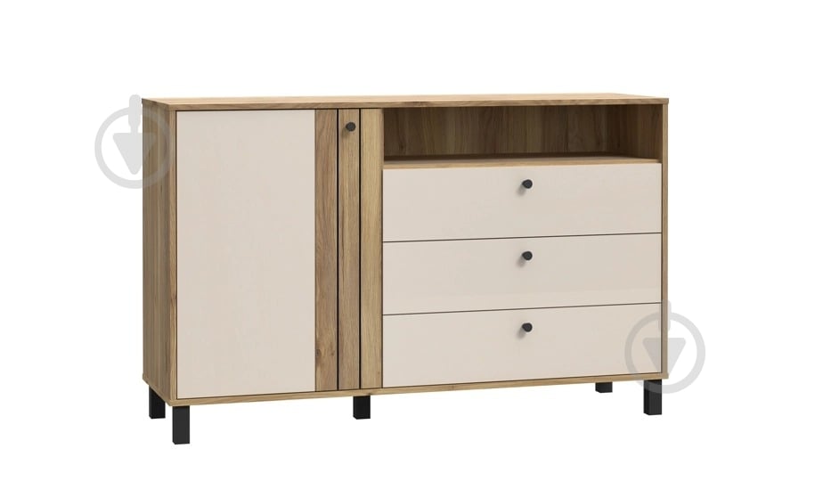 Комод Forte Meble Келліс 1381x870x420 мм дуб маувелла/молочний - фото 2 Комод Forte Meble Келліс 1381x870x420 мм дуб маувелла/молочний - фото 2