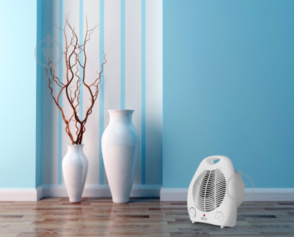 Тепловентилятор ECG TV 3030 Heat R White - фото 5